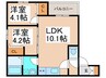 D porta nobel 2LDKの間取り