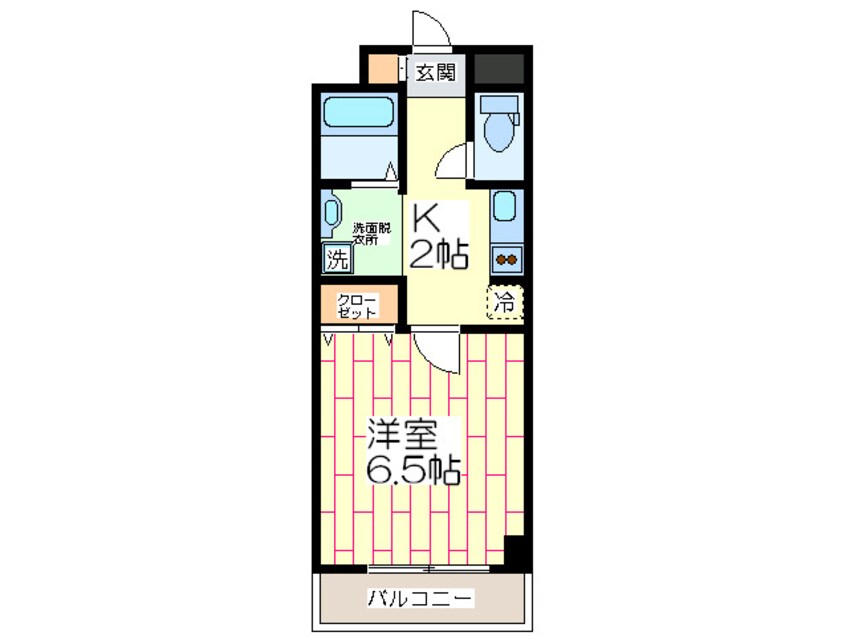 間取図 ロイヤルクィ－ンズパ－ク関目
