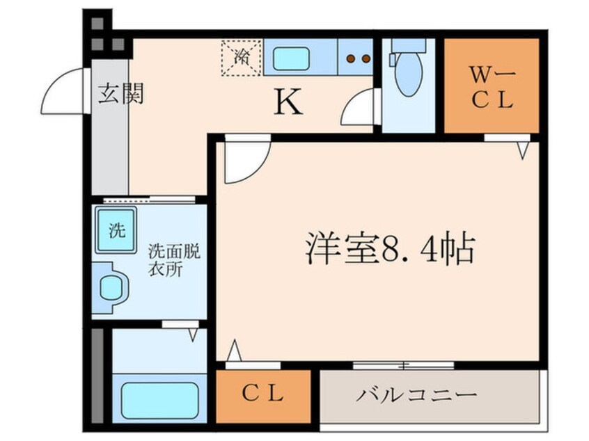 間取図 フジパレス阪神尼崎