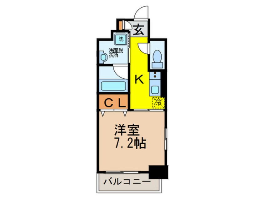 間取図 フェリーチェ　ヴィータ