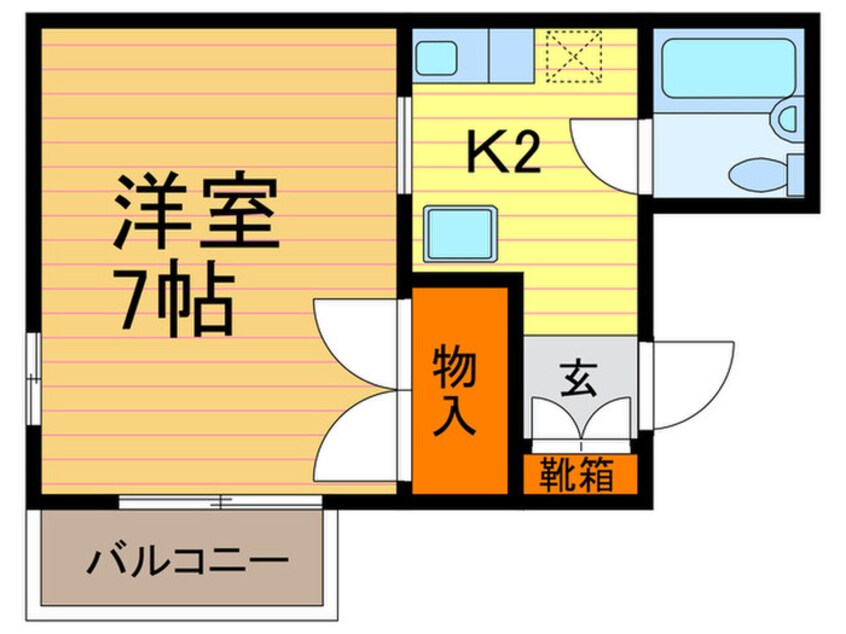 間取図 ハイツくがい