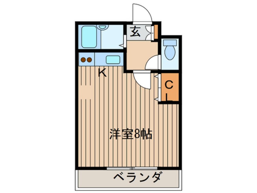 間取図 高槻クリスタルビル