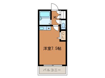 間取図 高槻クリスタルビル