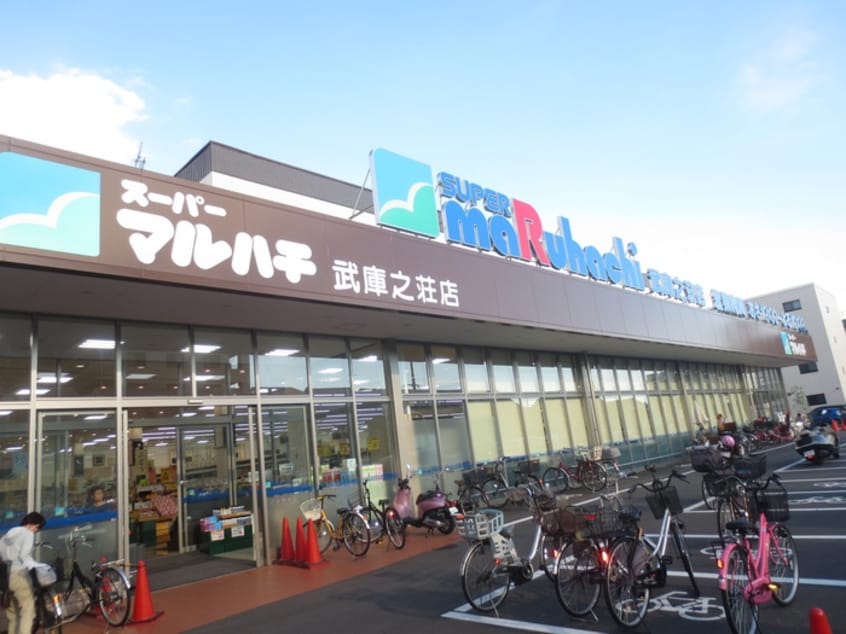 スーパーマルハチ　武庫之荘店(スーパー)まで480m 武庫之荘大松プラザ