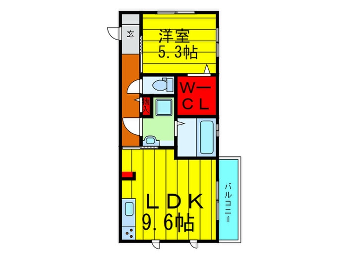 間取り図 レブ　エスペランス