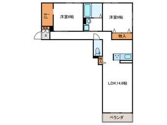 間取図 シャーメゾン清沢