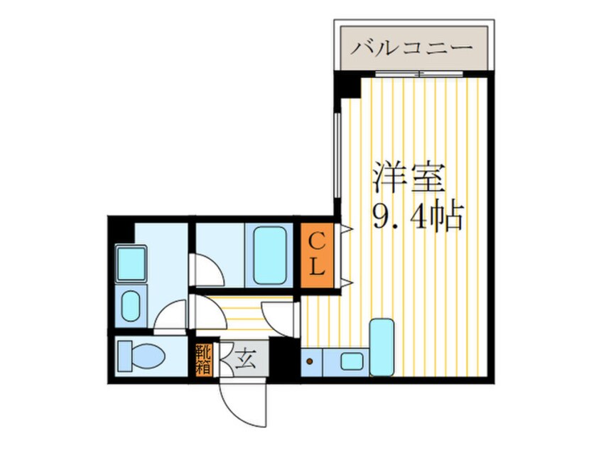 間取図 ﾗｲｵﾝｽﾞﾏﾝｼｮﾝ京都東堀川(202)