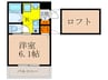 ｴｽﾃﾑｺ-ﾄ新大阪Ⅴｿﾚｯｸｽ（９０６） 1Kの間取り