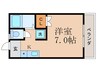 つかさハイツ 1Kの間取り