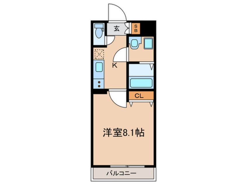 間取図 アドバンス京都アリビオ