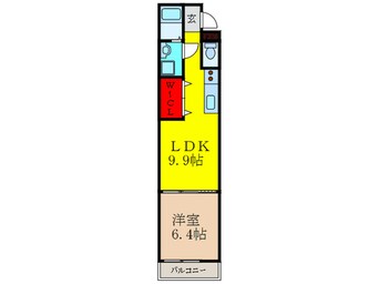 間取図 フジパレス吹田サウス