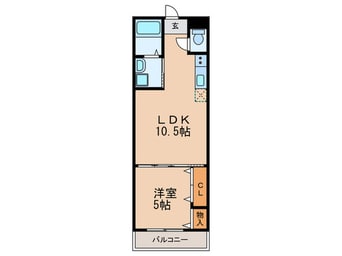 間取図 フジパレス高松西