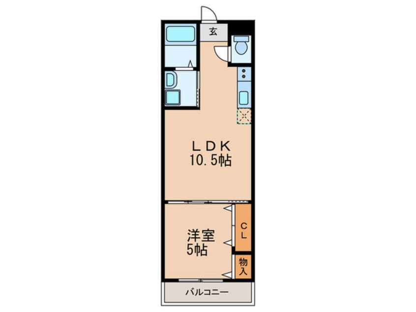 間取図 フジパレス高松西