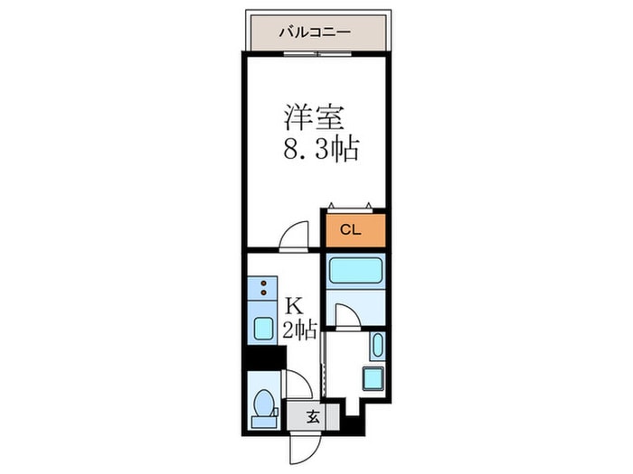 間取り図 セレッソ長者町