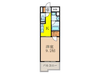 間取図 ア・ミュゼ新大阪