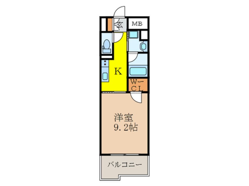 間取図 ア・ミュゼ新大阪