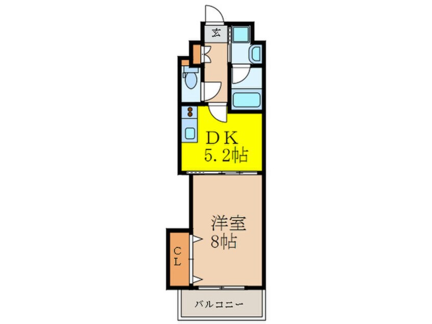 間取図 ア・ミュゼ新大阪