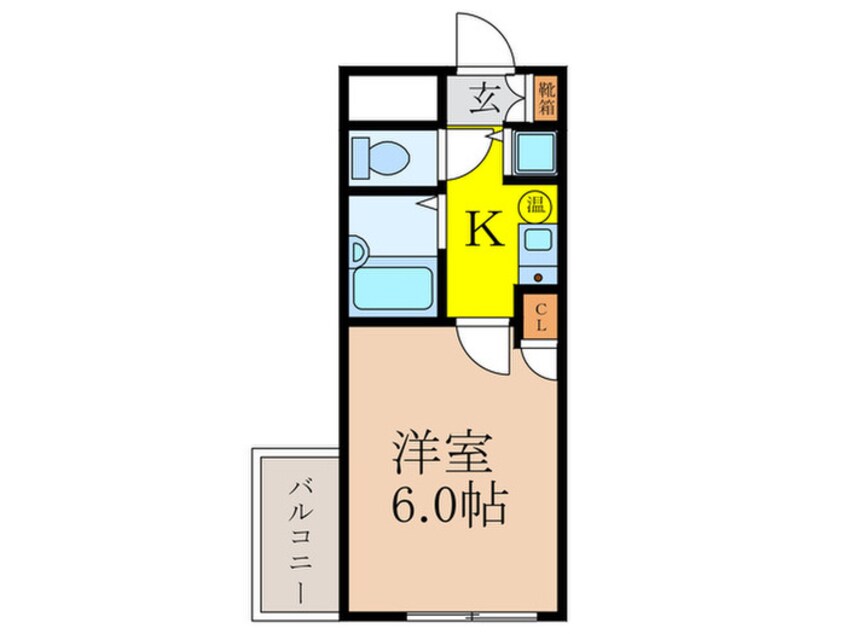 間取図 リーガル新大阪Ⅲ(903)