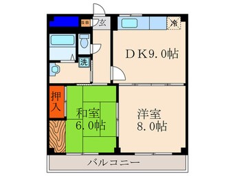 間取図 ピアチェ１６