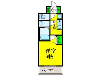 間取図 ｇｍ難波ウエストD.C.