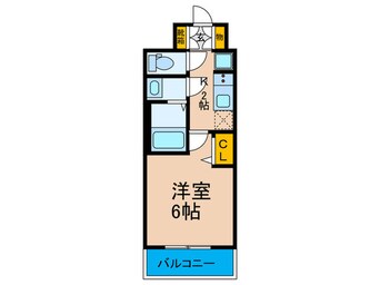 間取図 ｇｍ難波ウエストD.C.