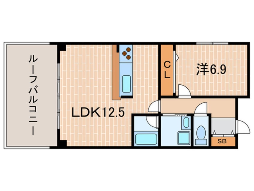 間取図 グランドール宝塚