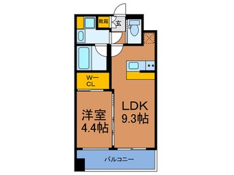 間取図 プレジオ難波ＥＵＲＯ