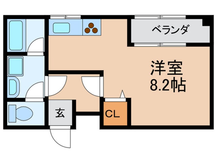 間取図 ユタカハイツ