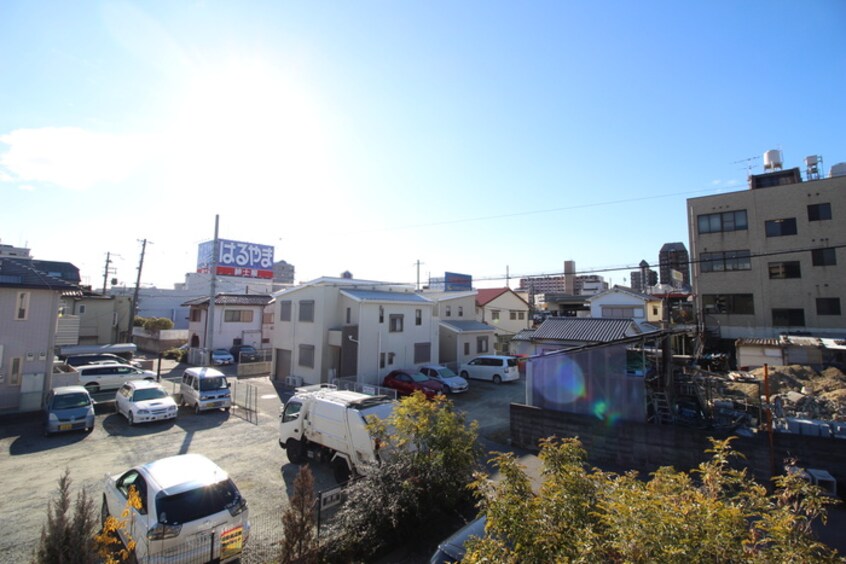 室内からの展望 ベルビ－宝塚