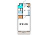 ｆｉｐｒｏｄｅ 1Kの間取り