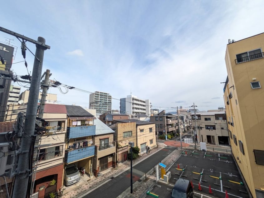 室内からの展望 プラウディア今里