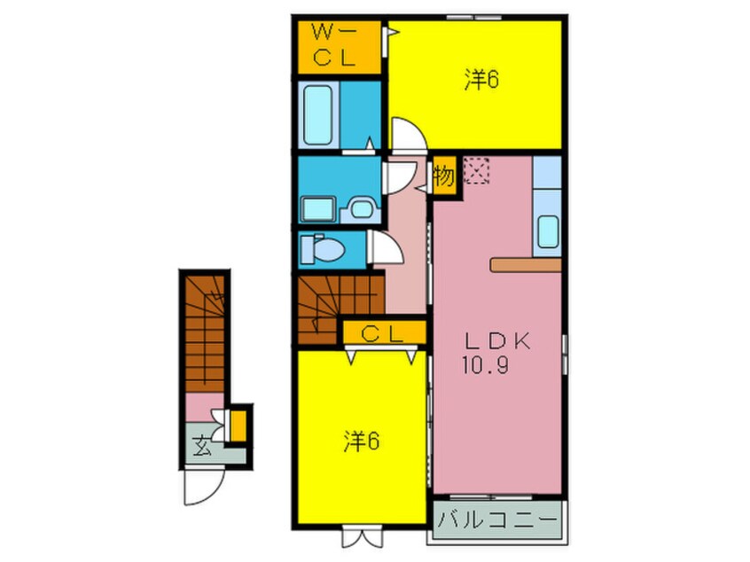 間取図 ミルト カーサ