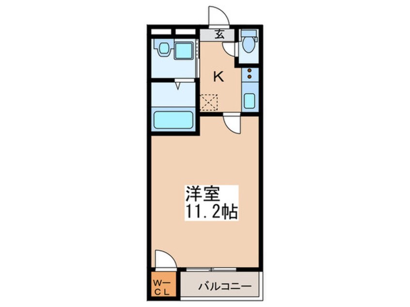 間取図 フジパレス聖ヶ丘