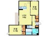 仮)D-ROOM・MB 2LDKの間取り