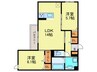 仮)D-ROOM・MB 2LDKの間取り