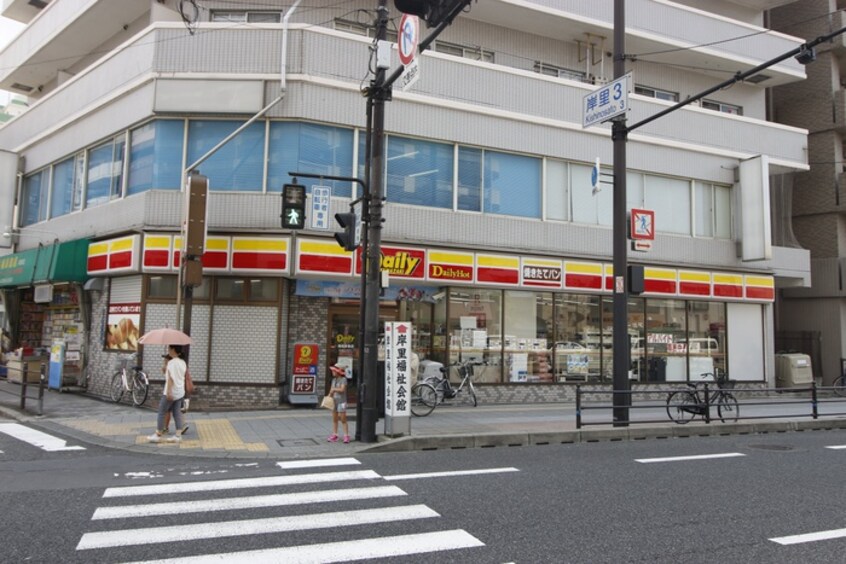 デイリーヤマザキ西成岸里店(コンビニ)まで150m ケントハウス