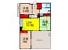 WEST1 3LDKの間取り