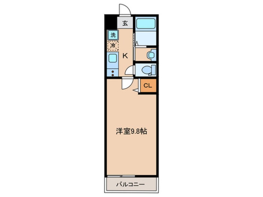 間取図 アークリード由美浜