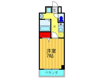 間取図 ＭＰＬＡＺＡ今里弐番館