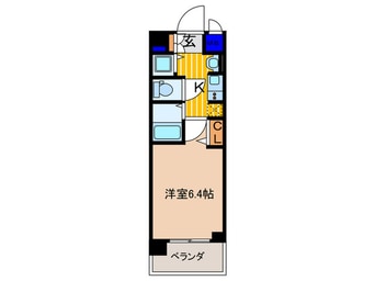 間取図 ｽﾜﾝｽﾞ京都七条ﾘﾍﾞﾙﾀ(103)