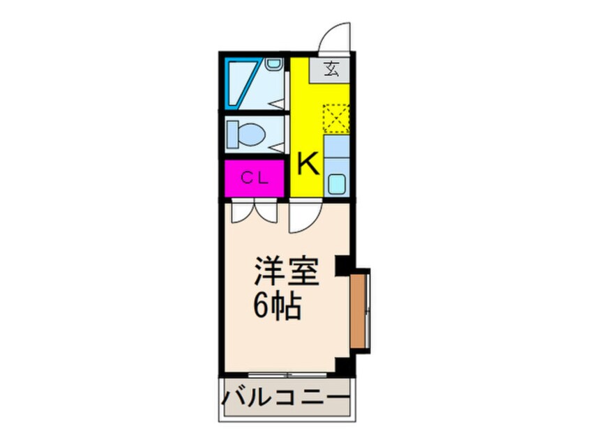 間取図 プリンスハイツ高槻