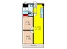 秀和南茨木レジデンス(302) 2LDKの間取り
