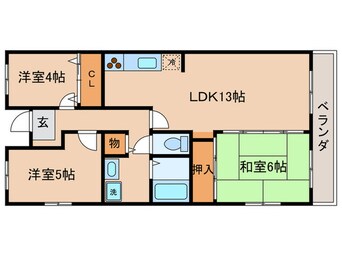 間取図 グランシャリオ草津