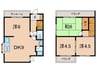 西宮市深津町・戸建 4DKの間取り