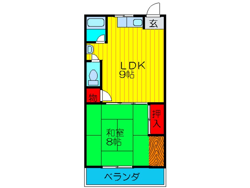 間取図 清水マンション