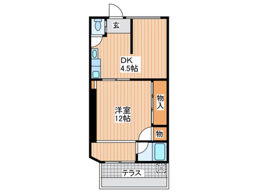 間取図 清水マンション