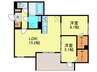 仮)Green Village 2LDKの間取り