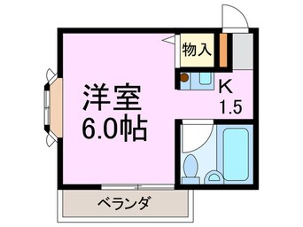 間取図 ハイツベルエール