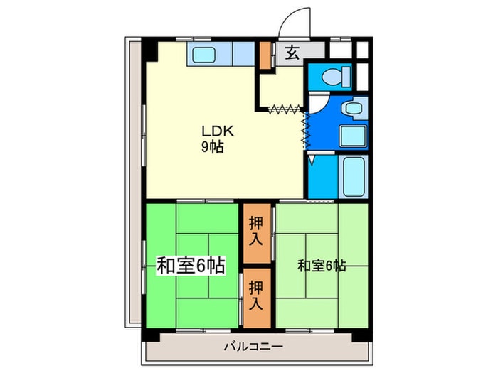 間取り図 築港武智マンション