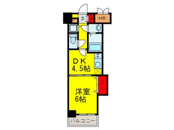 間取図 ＴＫアンバーコート堺東Ⅱ